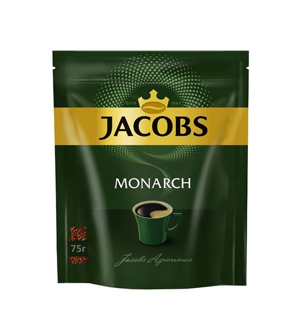 Кофе растворимый ЯКОБС Монарх 75 г *12