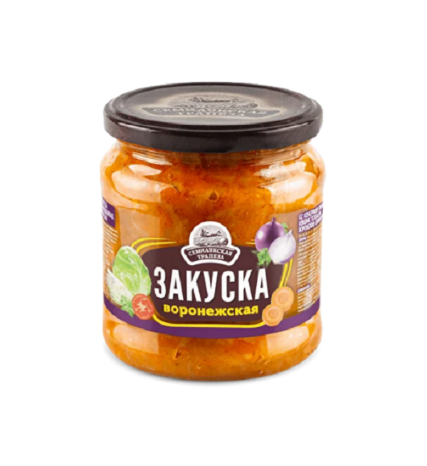 Закуска СЕМИЛУКСКАЯ ТРАПЕЗА 460 г Воронежская *8