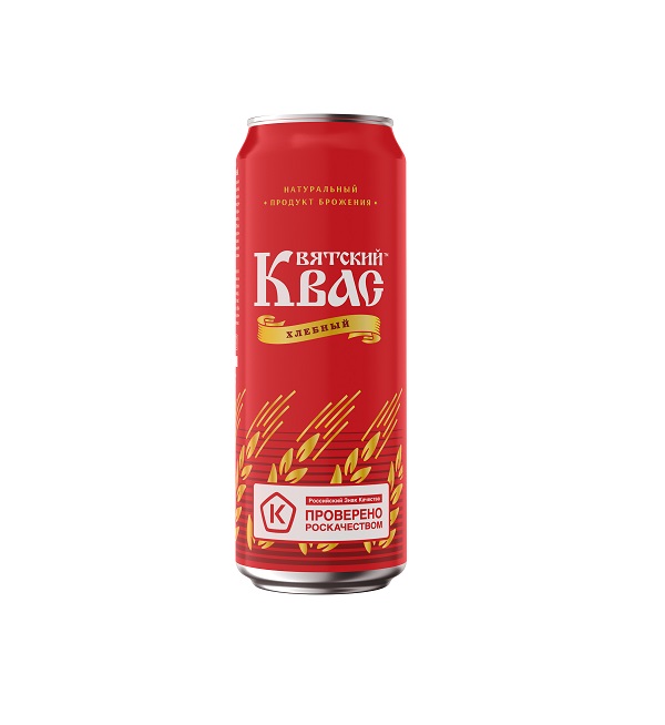 Квас ВЯТСКИЙ хлебный 0,45 л ж/б *20