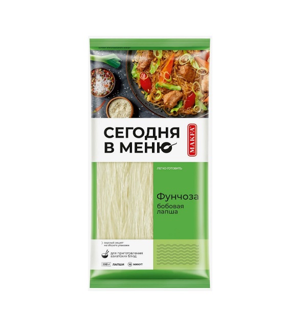 Азиатская лапша МАКФА 200 г Фунчоза *10