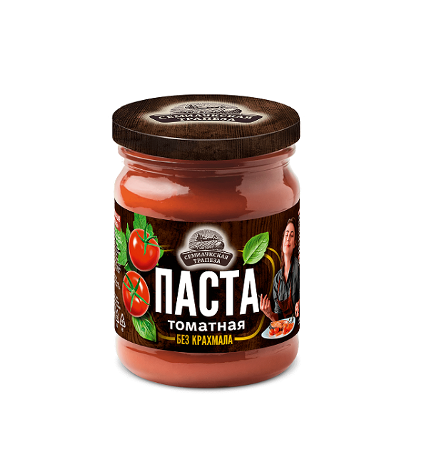 Паста томатная СЕМИЛУКСКАЯ ТРАПЕЗА 280 г ТУ *10