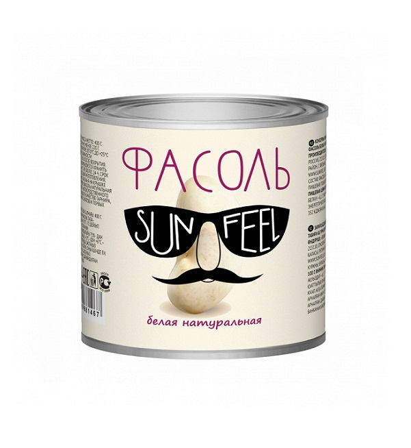 Фасоль САН ФИЛ 425 мл белая ГОСТ *12