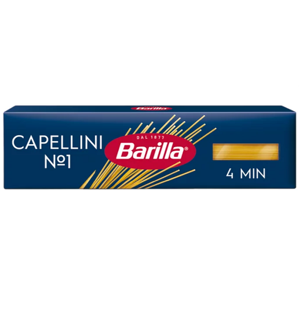 Макароны БАРИЛЛА гр. А 450 г Капеллини №1 *24