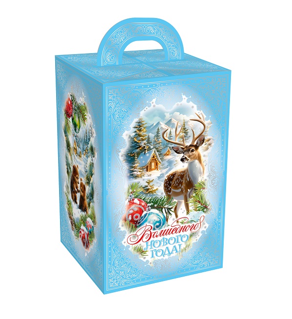 Набор кондитерский №2501 Короб Зимний Лес 2,5 кг