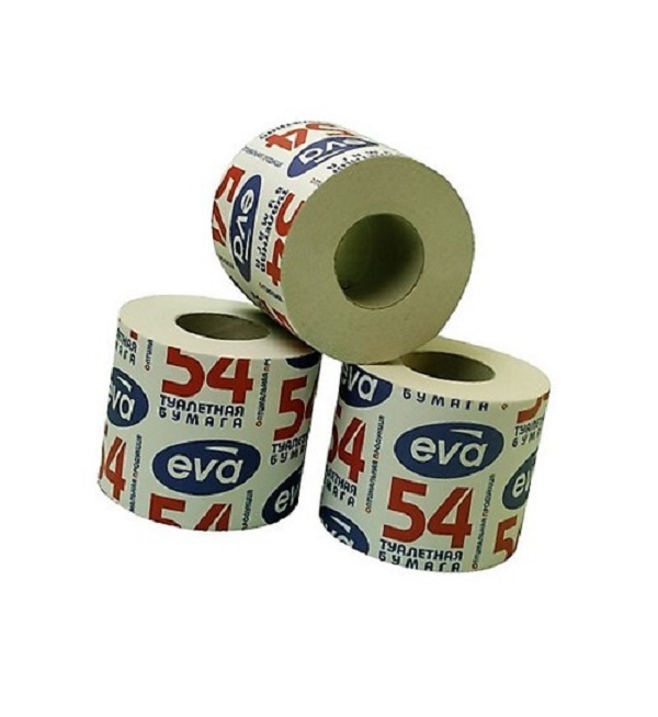 Туалетная бумага ЕВА 54 м *72