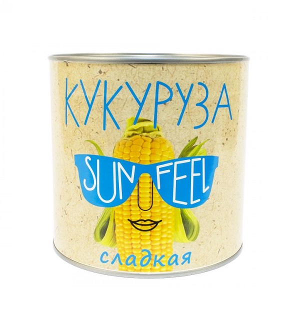 Кукуруза консервированная САН ФИЛ 425 мл ГОСТ ж/б *12