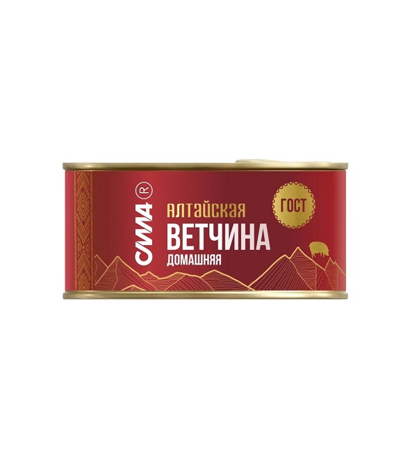 Ветчина АЛТАЙСКАЯ СИЛА 325 г домашняя ГОСТ *12