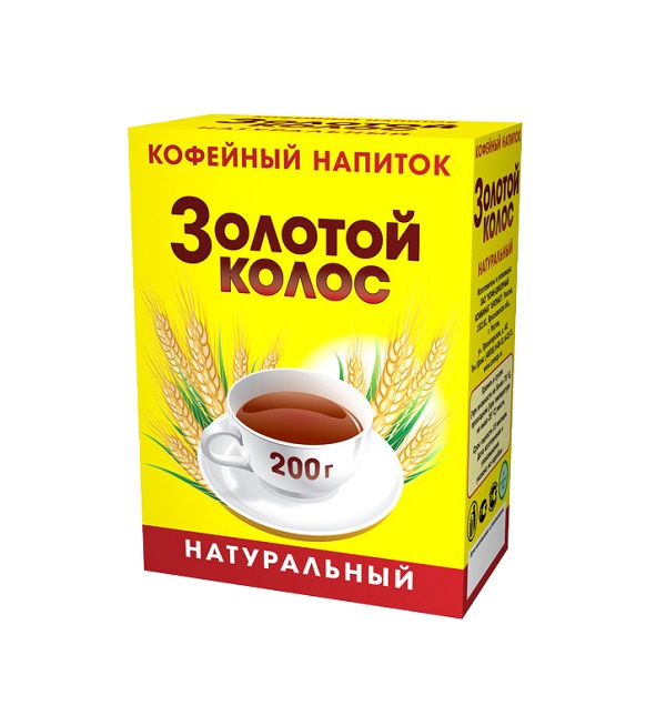 Кофейный напиток ЗОЛОТОЙ КОЛОС 200 г *12
