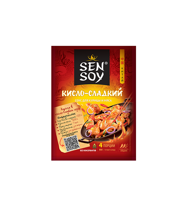 Соус СЭН СОЙ Кисло-сладкий 120 г *15