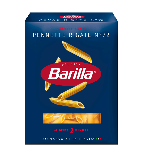 Макароны БАРИЛЛА гр. А 450 г Пеннетте Ригате №72 *14