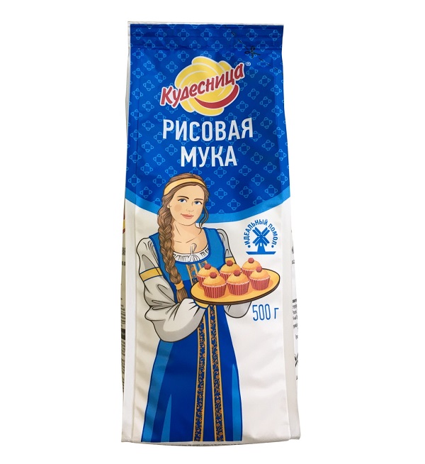 Мука КУДЕСНИЦА 500 г Рисовая хлебопекарная ТУ, *10