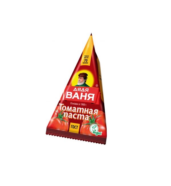 Паста томатная ДЯДЯ ВАНЯ 70 г 25% ГОСТ *24
