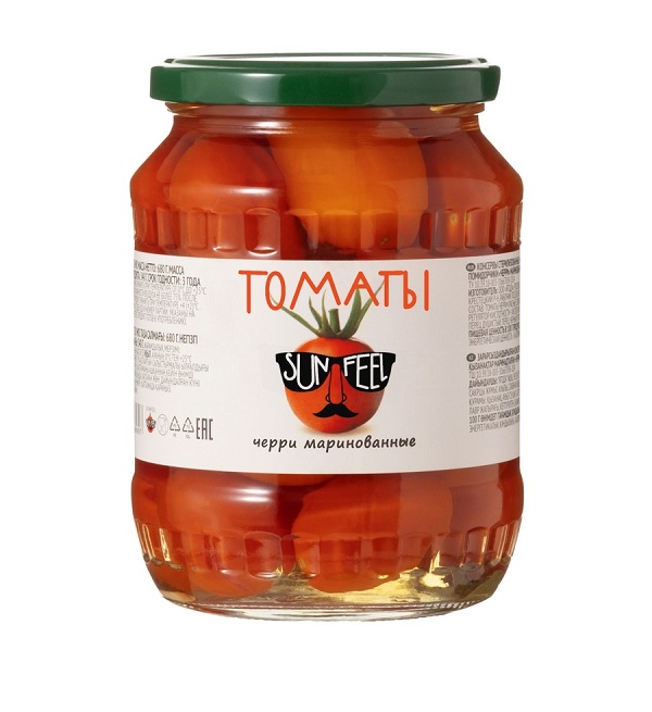 Томаты САН ФИЛ 720 мл черри маринованные ГОСТ *8