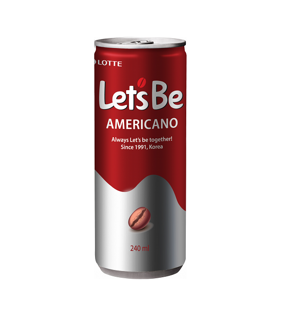 Напиток кофейный ЛОТТЕ ЛЕТСБИ 240 мл Американо негазированный ж/б *30