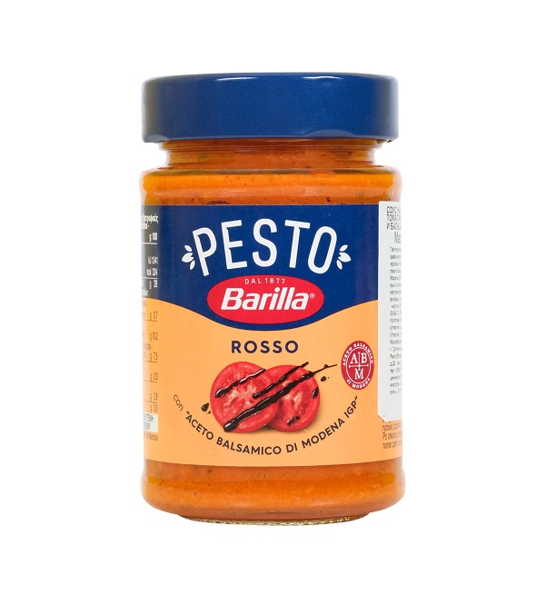Соус БАРИЛЛА 200 г Песто россо с томатами и бальзамическим уксусом *12