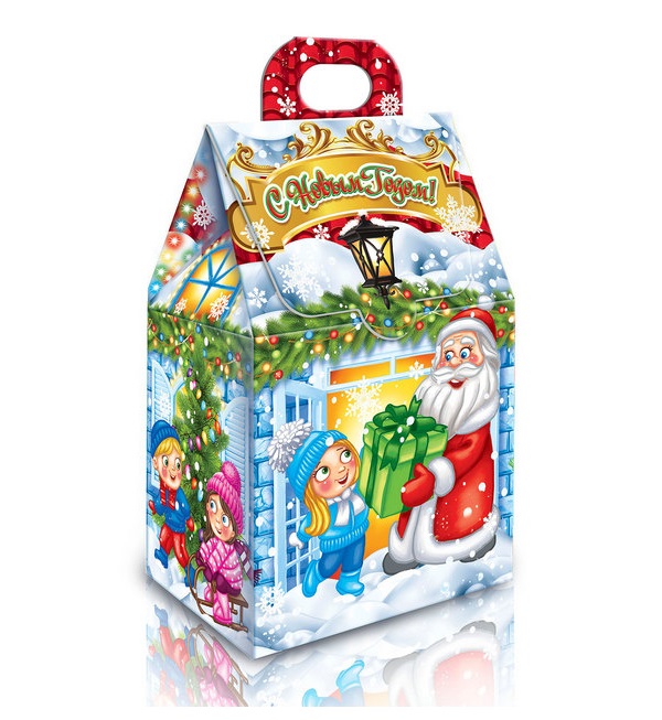 Набор кондитерский № 202 Домик Под Новый год 200 г