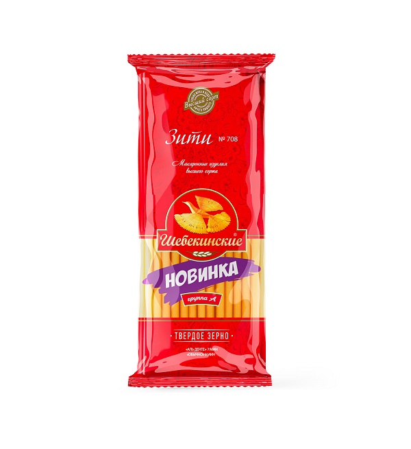 Макароны Шебекинские гр.А 400 г Зити № 708 *15