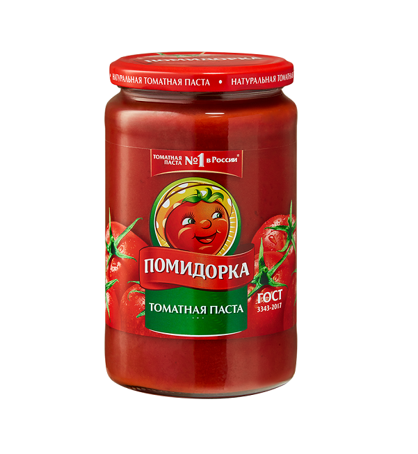 Паста томатная ПОМИДОРКА 350 мл *6