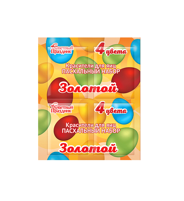 Пасхальный набор красителей ЗОЛОТОЙ (Арикон)
