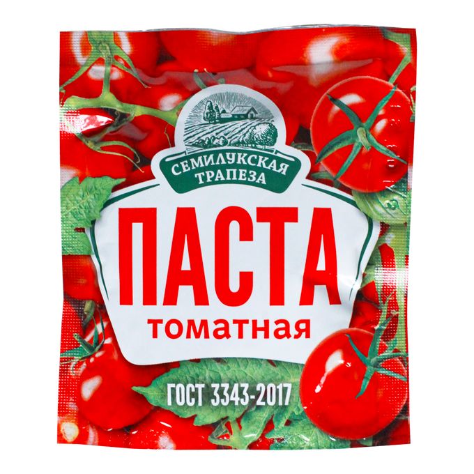 Паста томатная СЕМИЛУКСКАЯ ТРАПЕЗА 70 г 25% *25