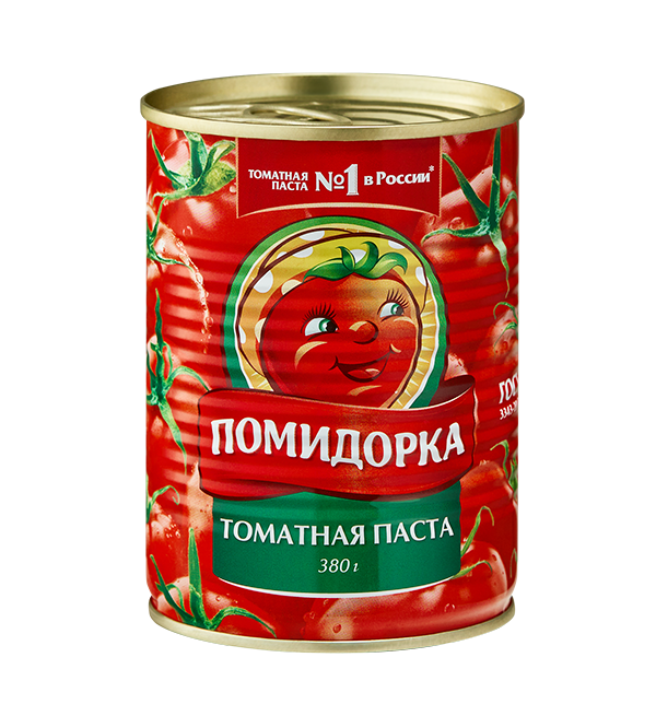 Паста томатная ПОМИДОРКА 380 г *12