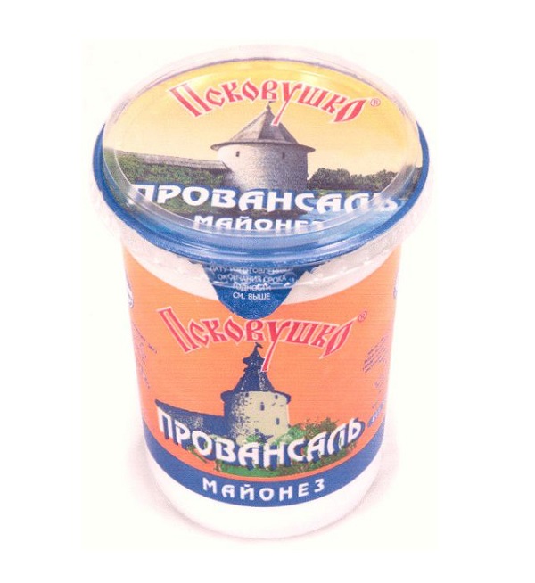 Майонез ПСКОВУШКО 450 г 50% (Псковский молочный комбинат) *12