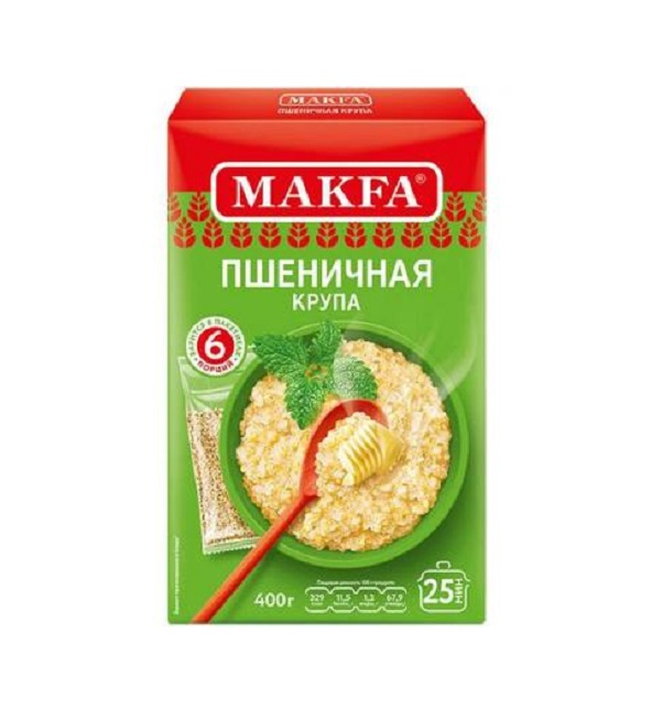 Пшеничная МАКФА 400 г (6 пак) Полтавская ГОСТ *9