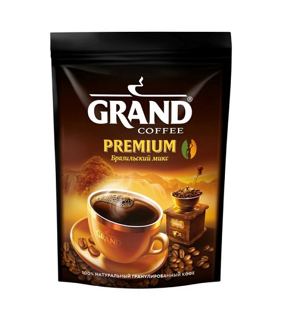 Кофе растворимый ГРАНД 200 г Премиум *16
