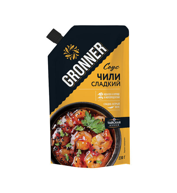 Соус Гроннер 230 г Сладкий Чили *14