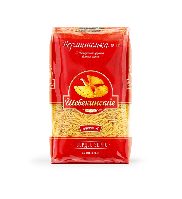 Макароны Шебекинские гр.А 450 г Вермишелька легкая № 111 *20