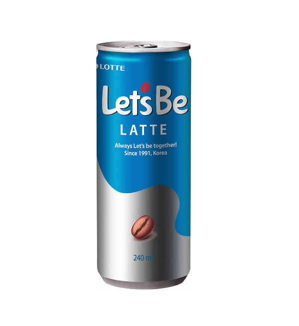 Напиток кофейный ЛОТТЕ ЛЕТСБИ 240 мл Латте негазированный *30
