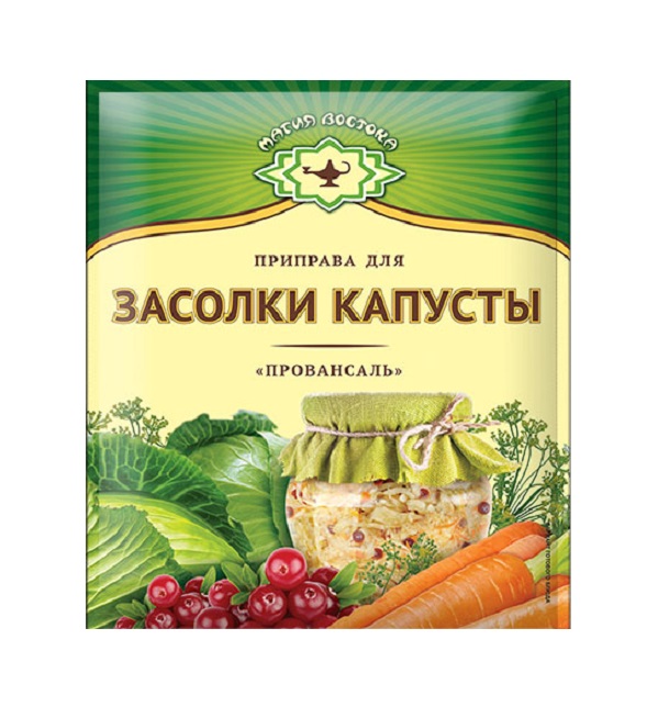 Приправа Магия Востока 50 г для засолки капусты Провансаль *12