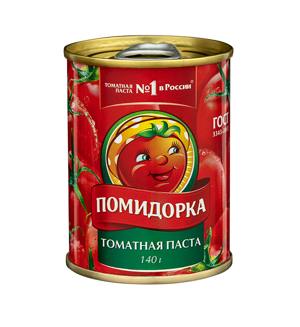 Паста томатная ПОМИДОРКА 140 г *50