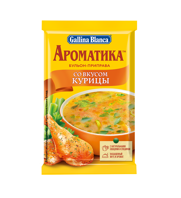 Приправа Галина Бланка Ароматика 40 г для курицы *24