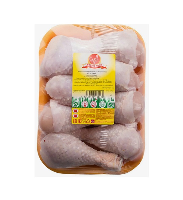 Голень куриная замороженная (подложка) ~1 кг (Ясные Зори)