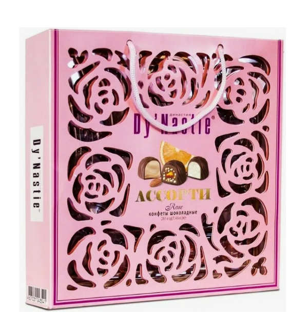 Набор конфет АССОРТИ РОЗА 210 г сумка (Астория) *5